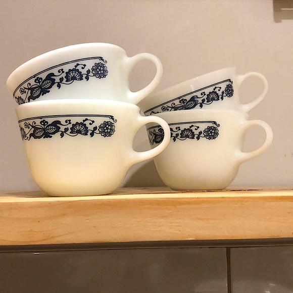 Vintage Other - Vintage | Pyrex Teacups — set of 4